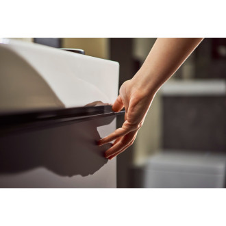 Skříňka pod umyvadlo bez umyvadla Hansgrohe Xelu Q 98x62,5x47,5 cm šedá matná 54032670