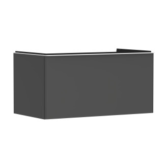 Skříňka pod umyvadlo pod desku Hansgrohe Xelu Q 98x49,5x55 cm šedá matná 54059700