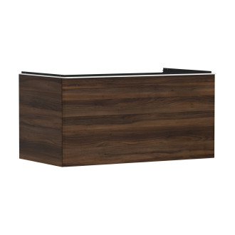 Skříňka pod umyvadlo pod desku Hansgrohe Xelu Q 98x49,5x55 cm tmavý ořech 54061700