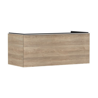 Skříňka pod umyvadlo pod desku Hansgrohe Xelu Q 118x49,5x55 cm přírodní dub 54064700