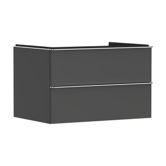 Skříňka pod umyvadlo pod desku Hansgrohe Xelu Q 78x49,5x55 cm šedá matná 54075000