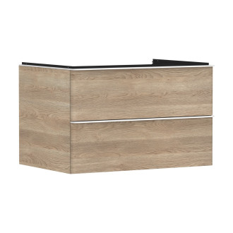 Skříňka pod umyvadlo pod desku Hansgrohe Xelu Q 78x49,5x55 cm přírodní dub 54076700