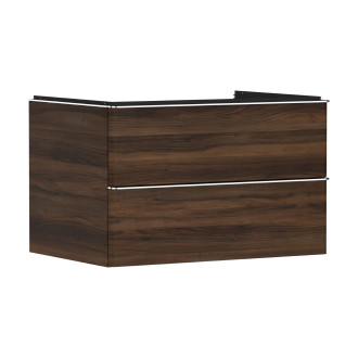 Skříňka pod umyvadlo pod desku Hansgrohe Xelu Q 78x49,5x55 cm tmavý ořech 54077000