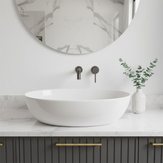 Rea Podomítková umyvadlová baterie REA LUNGO Long Titan + BOX REA-B6390