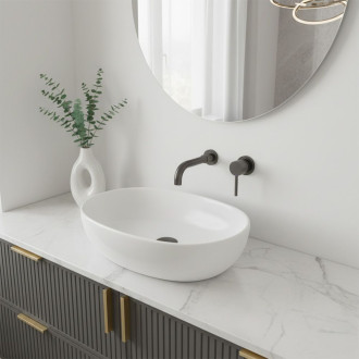 Rea Podomítková umyvadlová baterie REA LUNGO Long Titan + BOX REA-B6390