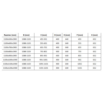 Sprchový kout Mexen Roma s výklopným mechanismem 110 x 100 cm, průhledný, zlatý + Plochá sprchová vanička - 854-110-100-50-00-4010