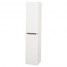 Mailo, koupelnová skříňka vysoká, 350x1700x385 mm, závěsná, levé - pravé, bílá  CN514LP
