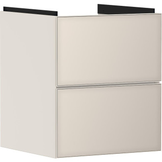 Skříňka pod umyvadlo bez umyvadla Hansgrohe Xevolos E 48x57,5x47,5 cm písková matná béžová mat 54173790