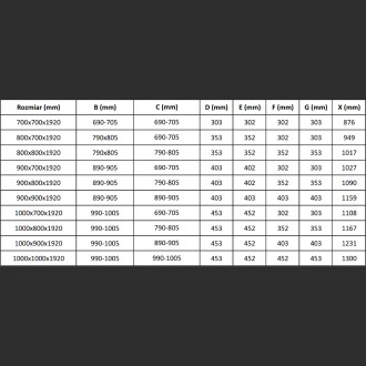 Skládací sprchový kout Mexen Lima Duo 100 x 100 cm, průhledný, zlatý + Plochá sprchová vanička - 856-100-100-50-02-4010G