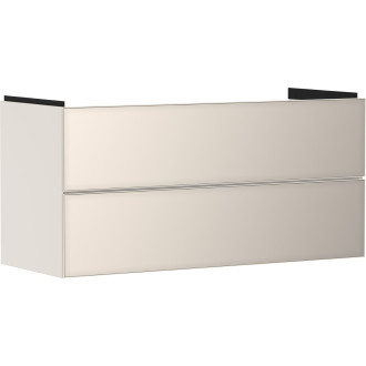 Skříňka pod umyvadlo bez umyvadla Hansgrohe Xevolos E 118x57,5x47,5 cm písková matná béžová mat 54185790