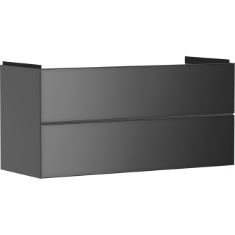Skříňka pod umyvadlo bez umyvadla Hansgrohe Xevolos E 118x57,5x47,5 cm břidlicová matná šedá mat 54186770