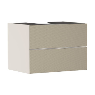 Skříňka pod umyvadlo pod desku Hansgrohe Xevolos E 78x55,5x55 cm písková matná béžová mat 54188390