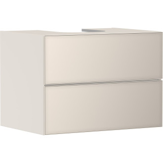 Skříňka pod umyvadlo pod desku Hansgrohe Xevolos E 78x55,5x55 cm písková matná béžová mat 54188790