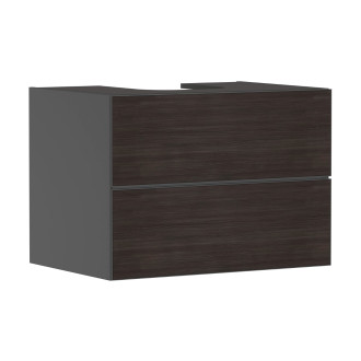 Skříňka pod umyvadlo pod desku Hansgrohe Xevolos E 78x55,5x55 cm břidlicová matná šedá mat 54189730