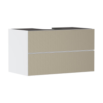 Skříňka pod umyvadlo pod desku Hansgrohe Xevolos E 98x55,5x55 cm bílá matná 54190390