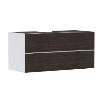 Skříňka pod umyvadlo pod desku Hansgrohe Xevolos E 118x55,5x55 cm bílá matná 54193730