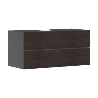 Skříňka pod umyvadlo pod desku Hansgrohe Xevolos E 118x55,5x55 cm břidlicová matná šedá mat 54195730
