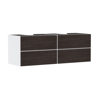 Skříňka pod umyvadlo pod desku Hansgrohe Xevolos E 157x55,5x55 cm bílá matná 54199730