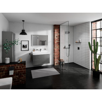 Vysoká skříňka Hansgrohe Xevolos E 40x89x36 cm břidlicová matná šedá mat 54220730