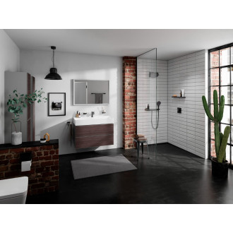 Vysoká skříňka Hansgrohe Xevolos E 40x89x36 cm břidlicová matná šedá mat 54220730