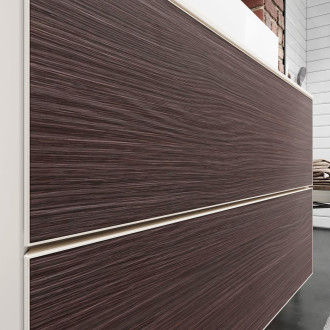 Skříňka pod umyvadlo pod desku Hansgrohe Xevolos E 137x55,5x55 cm písková matná béžová mat 54237730