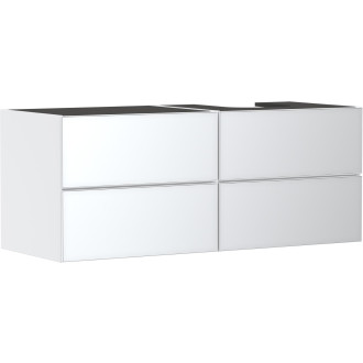 Skříňka pod umyvadlo pod desku Hansgrohe Xevolos E 137x55,5x55 cm bílá matná 54239320