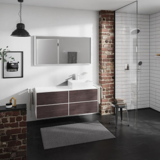Skříňka pod umyvadlo pod desku Hansgrohe Xevolos E 137x55,5x55 cm bílá matná 54239730