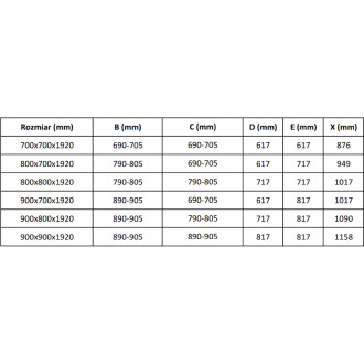 Mexen Pretoria Duo výklopný sprchový kout 90 x 90 cm, průhledný, zlatý + plochá sprchová vanička - 852-090-090-50-02-4010G