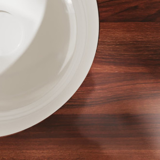 Zápustné umyvadlo Hansgrohe Xuniva S 35x35 cm bez otvoru pro baterii, s přepadem 60151450