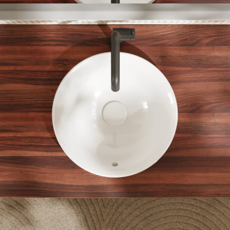 Zápustné umyvadlo Hansgrohe Xuniva S 40x40 cm bez otvoru pro baterii, s přepadem 60155450