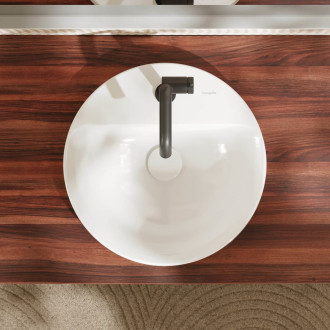 Zápustné umyvadlo Hansgrohe Xuniva S 45x45 cm otvor pro baterii uprostřed 60159450