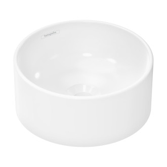 Umyvadlo na desku Hansgrohe Xuniva S 30x30 cm bez otvoru pro baterii, bez přepadu 60163450
