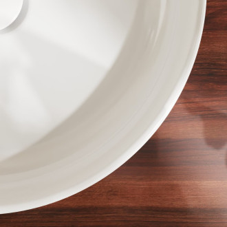 Umyvadlo na desku Hansgrohe Xuniva U 55x40 cm bez otvoru pro baterii, bez přepadu 60166450