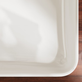 Umyvadlo na desku Hansgrohe Xuniva Q 30x30 cm bez otvoru pro baterii, bez přepadu 60167450