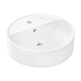 Umyvadlo na desku Hansgrohe Xuniva S 45x45 cm otvor pro baterii uprostřed 60169450