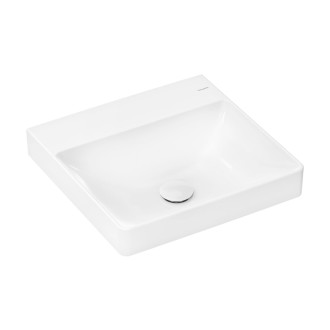 Umývátko Hansgrohe Xelu Q 50x48 cm bez otvoru pro baterii, bez přepadu 61013450