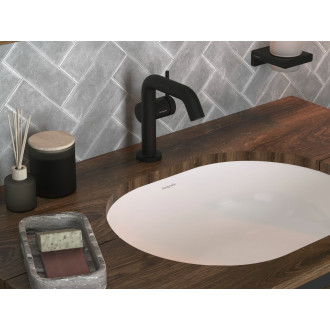 Zápustné umyvadlo Hansgrohe Xuniva U 45x35 cm bez otvoru pro baterii, s přepadem 61050450