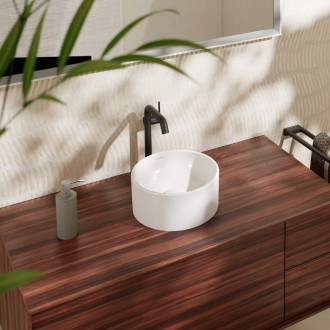 Umyvadlo na desku Hansgrohe Xuniva S 30x30 cm bez otvoru pro baterii, bez přepadu 61070450