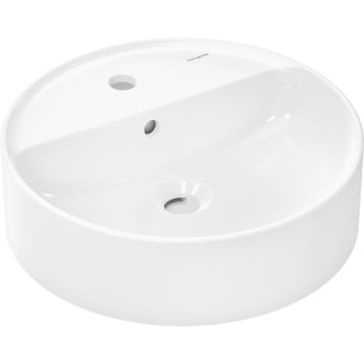 Umyvadlo na desku Hansgrohe Xuniva S 45x45 cm otvor pro baterii uprostřed 61076450