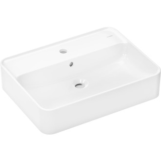 Umyvadlo na desku Hansgrohe Xuniva Q 60x45 cm otvor pro baterii uprostřed 61082450