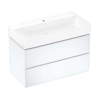 Umyvadlo Hansgrohe Xevolos E 100x48 cm otvor pro baterii, bez přepadu 61100450