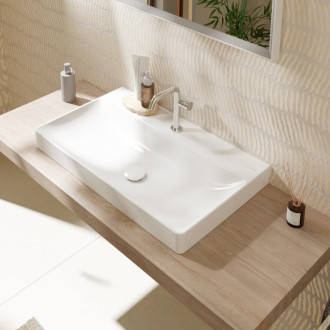 Umyvadlo Hansgrohe Xelu Q 80x48 cm otvor pro baterii, bez přepadu 61022450