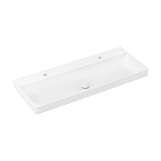 Umyvadlo Hansgrohe Xelu Q 120x48 cm se dvěma otvory pro baterii 61044450