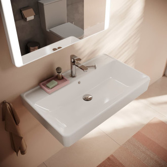 Umyvadlo Hansgrohe Xanuia Q 80x48 cm otvor pro baterii uprostřed 60225450