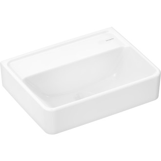Umývátko Hansgrohe Xanuia Q 45x34 cm bez otvoru pro baterii, bez přepadu 60231450