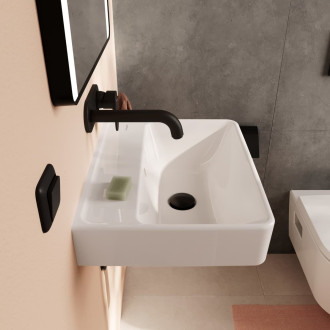 Umývátko Hansgrohe Xanuia Q 50x39 cm bez otvoru pro baterii, s přepadem 60232450