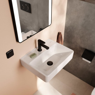 Umývátko Hansgrohe Xanuia Q 50x39 cm otvor pro baterii, bez přepadu 60233450