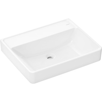 Umyvadlo Hansgrohe Xanuia Q 60x48 cm bez otvoru pro baterii, bez přepadu 60242450
