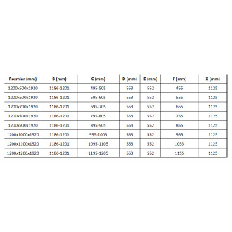 Sprchový kout Mexen Lima skládací 120 x 90 cm, průhledný, chrom + plochá sprchová vanička, černá - 856-120-090-01-00-4070