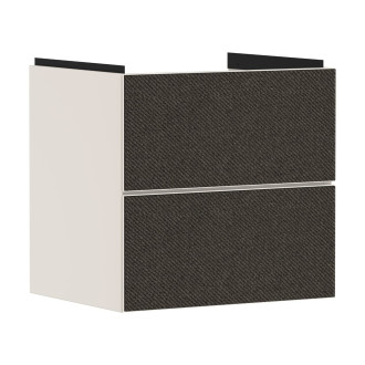 Skříňka pod umyvadlo bez umyvadla Hansgrohe Xevolos E 58x57,5x47,5 cm písková matná béžová mat 54176660